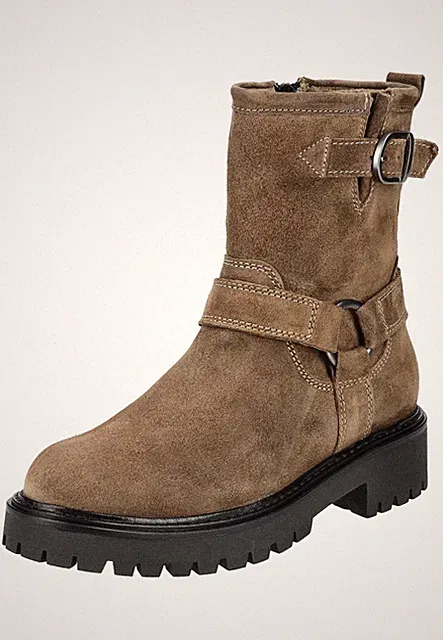 Marc O Polo Stiefelette Wildleder Reißverschluss NEU - A-Ware