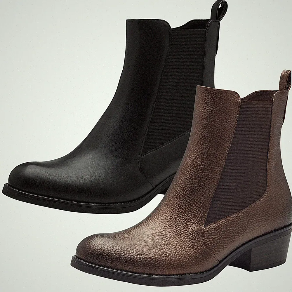 MARCO TOZZI Damen Stiefelette Chelsea Western Cowboy Boot 2-25329-43