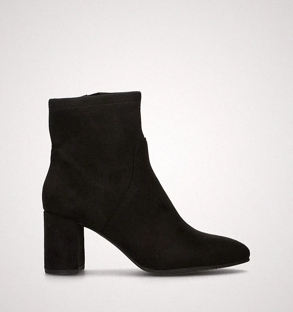 Marco Tozzi Damen Tronchetto schwarz Stoff 2-25369-47-001-001-A136724