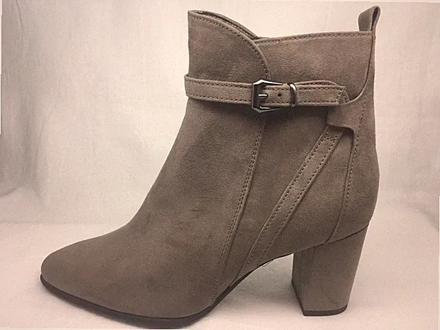 Marco Tozzi Stiefel Neu Winter Gr. 37 Taupe Lamy Kleine Schnalle