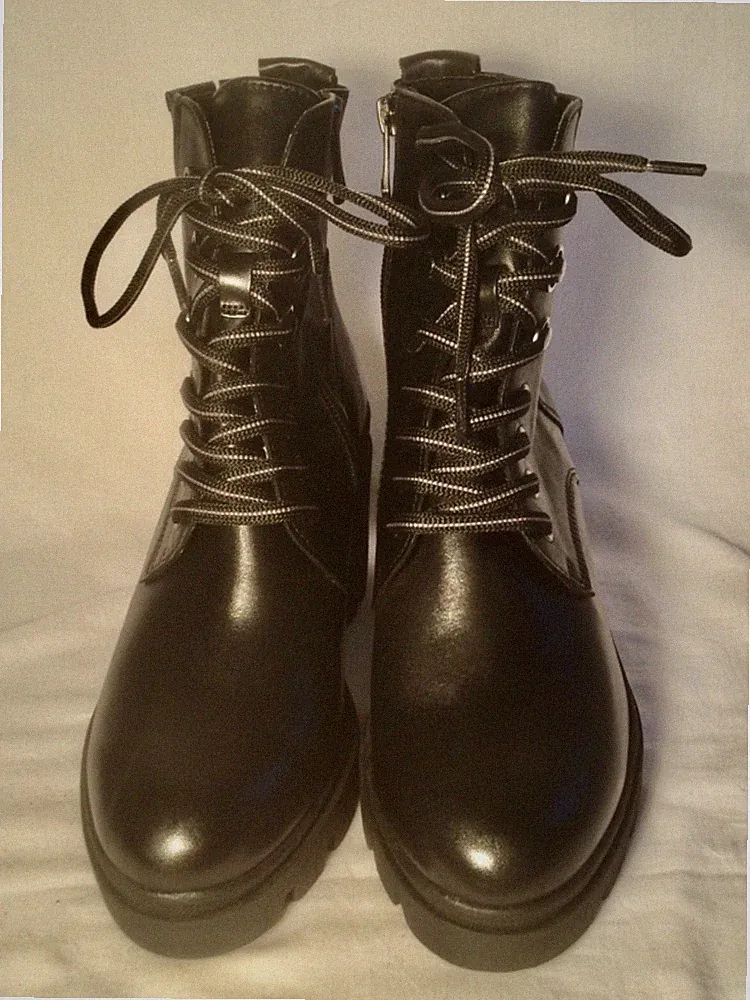 Marco Tozzi Stiefelette Neu Winterer Gr. 37 Farbe schwarz Leder