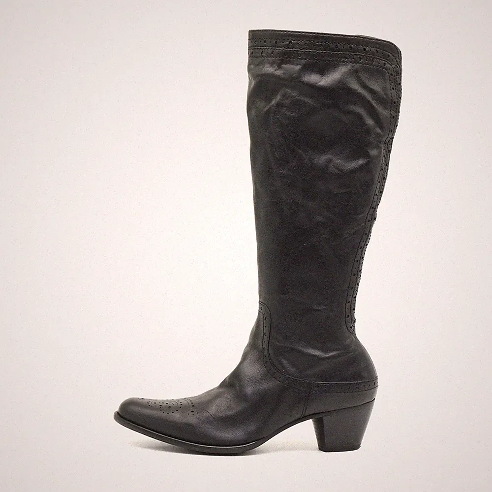 MARIPÉ Damen Klassischer Langschaftstiefel Stiefel Rutschfeste Sohle EU 39.5