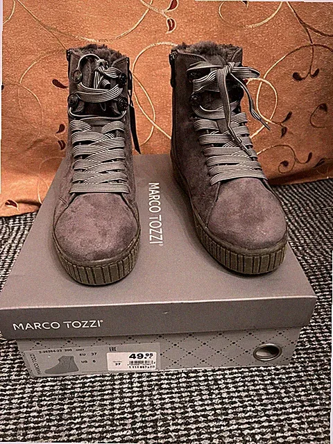 marko tozzi neu Gr. 37 Winter Stiefel gefütterte
