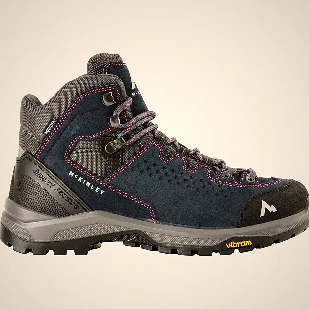 McKINLEY Kalana Mid AQX Damen Trekkingstiefel wasserabweisend 36-43 Vibram NEU