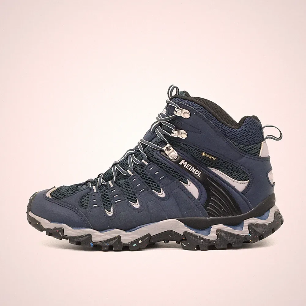 Meindl Damen Stiefel EU 41.5 4686-68 Blau Atmungsaktiv, Wasserdicht Wanderschuh