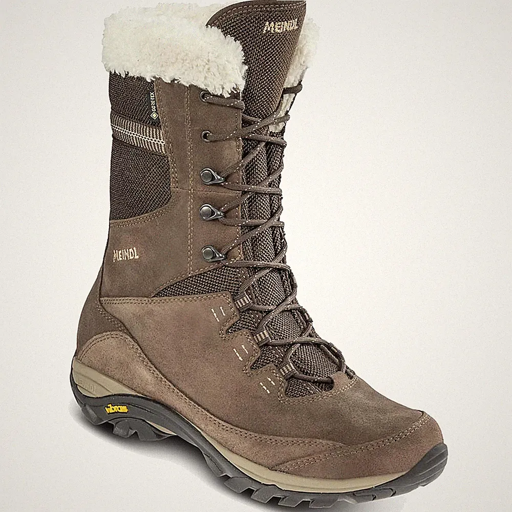 Meindl Fontanella Lady 2 Gore-Tex Winterschuhe Damen-Stiefel Winterstiefel Braun