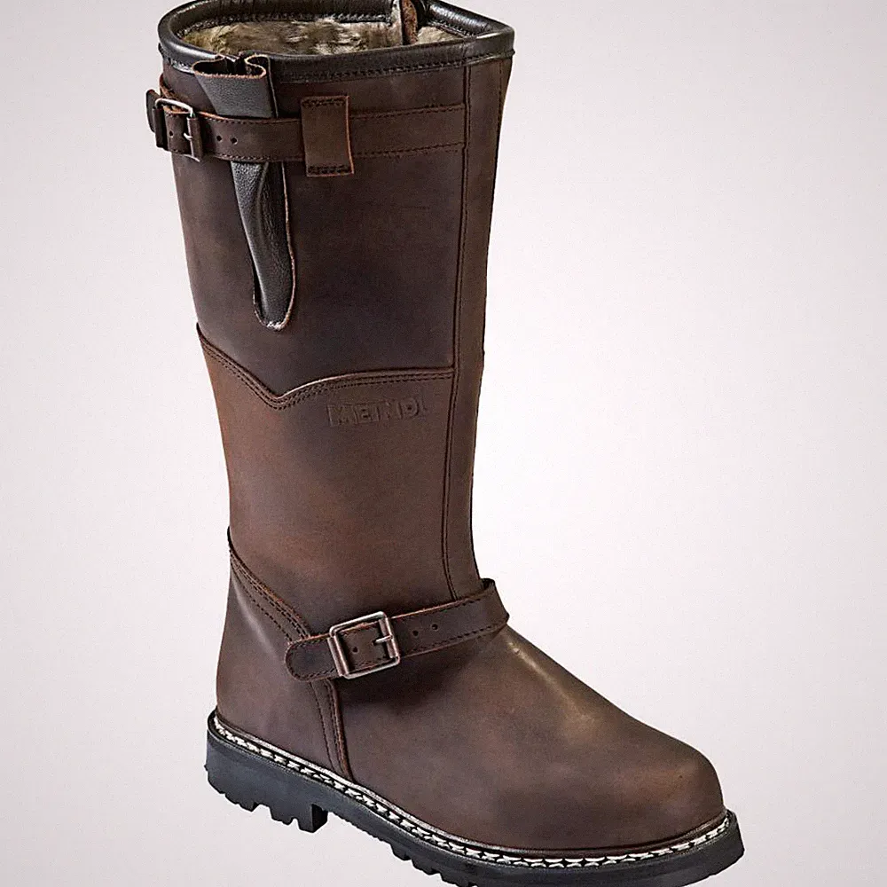Meindl Kitzbühel Herren-Winterstiefel Stiefel Lederstiefel Lammfell-Futter