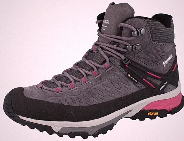 MEINDL Top Trail GTX Damen Wandersstiefel grau Velourlseder Mesh
