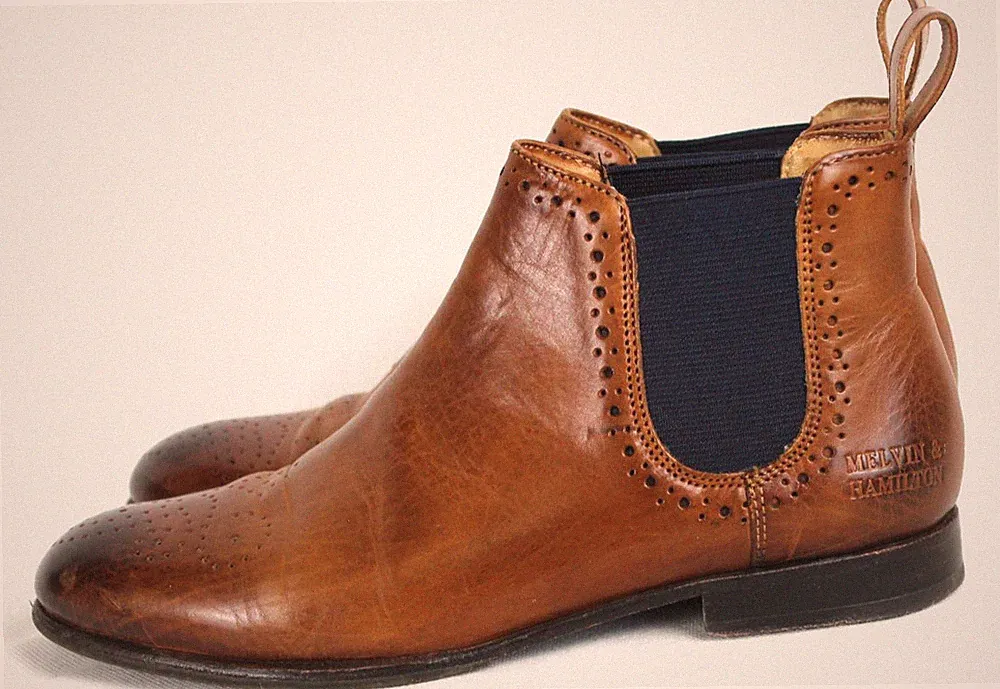 Melvin & Hamilton Chelsea Stiefeletten elegant,Damen Gr.35,sehr guter Zustand