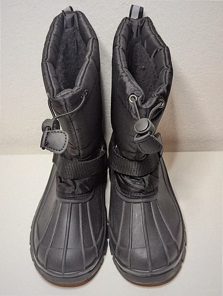 Merence Winterstiefel Schneestiefel Matschstiefel Gummistiefel Gefüttert Gr. 35