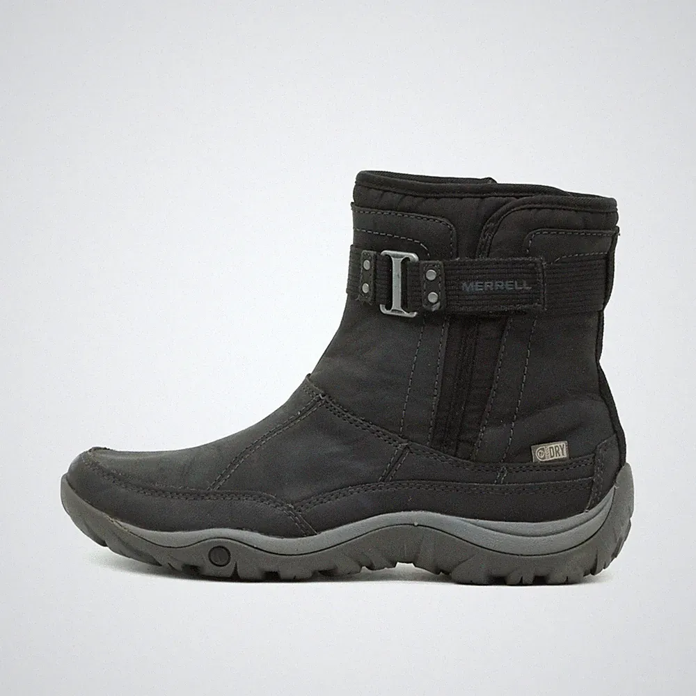 Merrell Damen J02172 Stiefel Schwarz Leder Footwear Winterstiefel EU 37.5