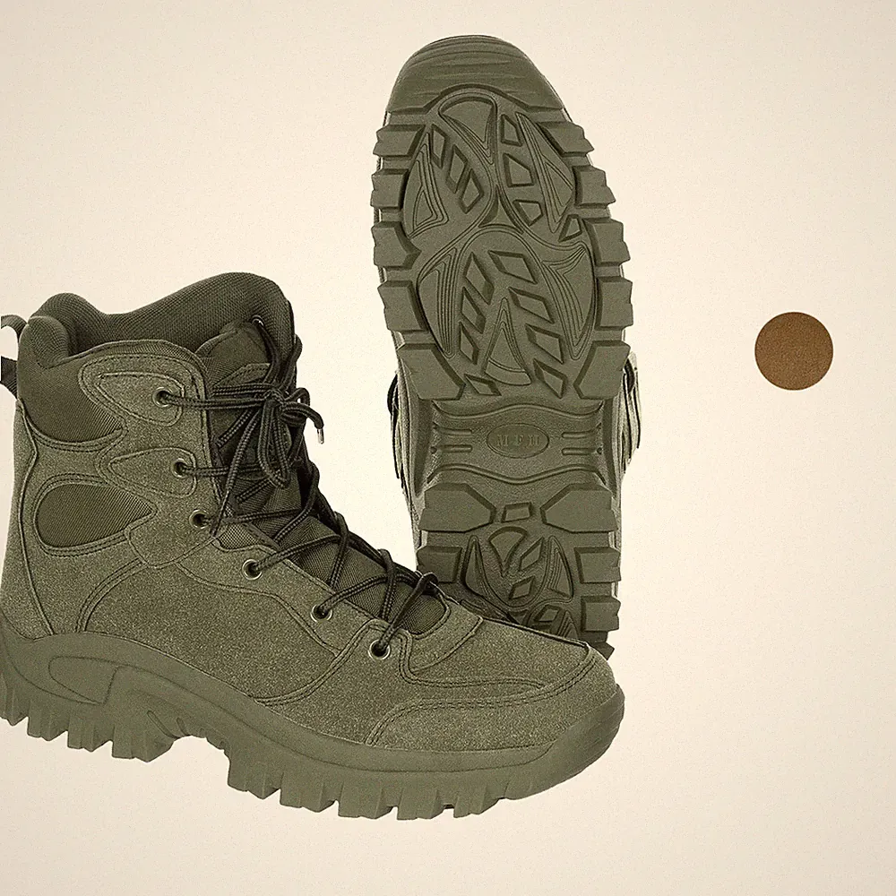 MFH Stiefel Commando knöchelhoch Einsatzstiefel Kommandostiefel Trekking Schuhe