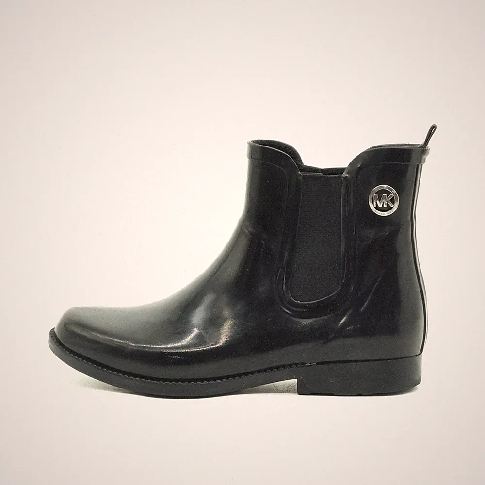 Michael Kors Damen Chelsea Regenstiefel Stiefeletten anzuziehen Boot EU 38,5
