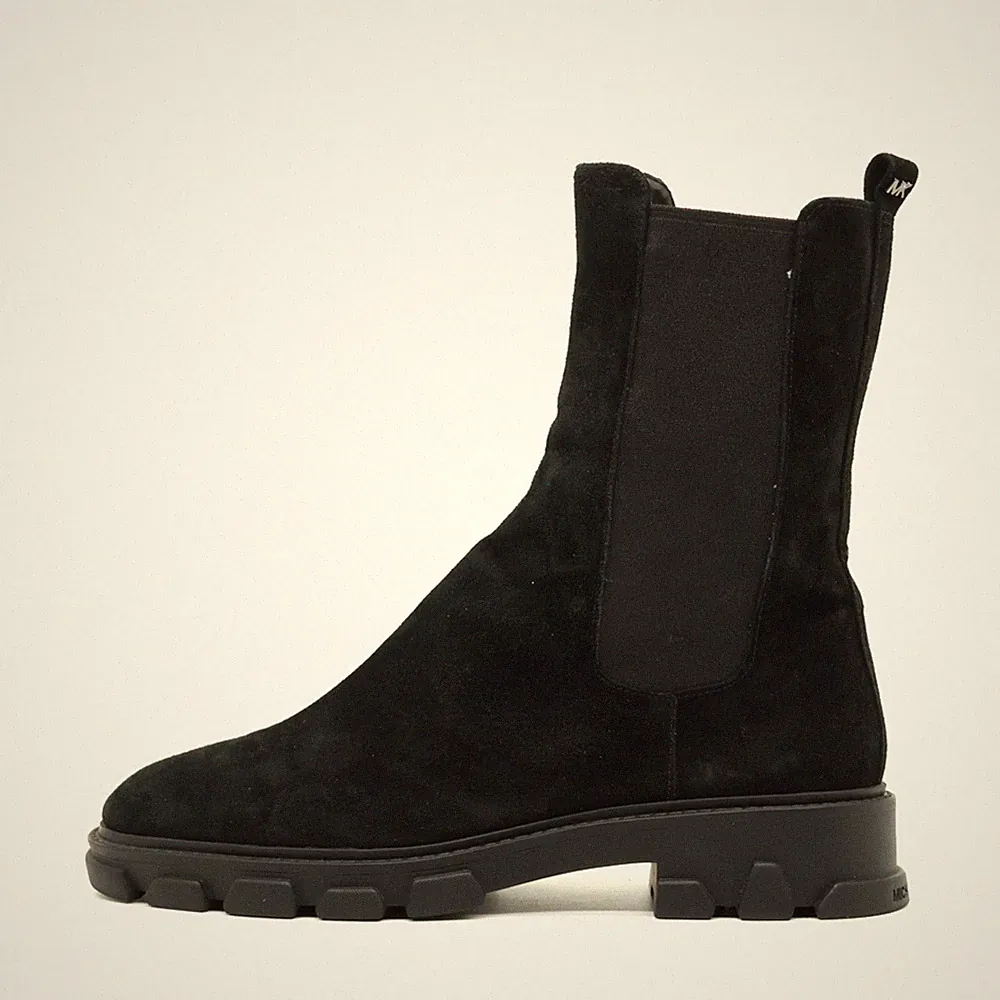 Michael Kors Damen Stiefel EU 37 PV21E Schwarz Collection Chelsea