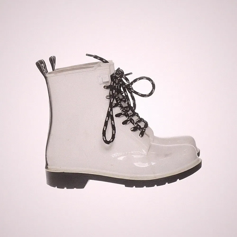 Michael Kors, Kurze Gummistiefel, Größe: 37, Weiß, Damen #F1h