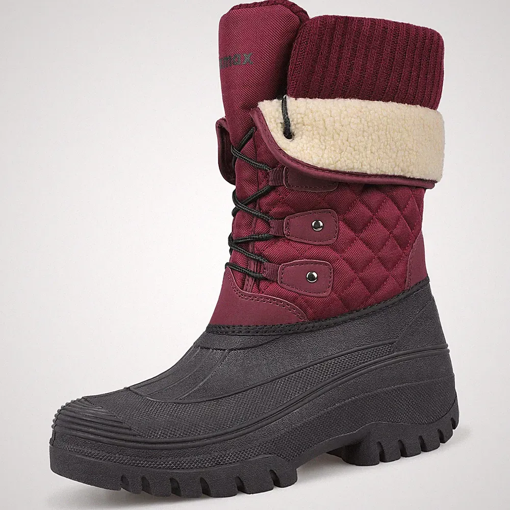Rot Schneestiefel
