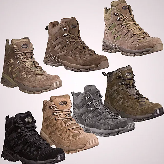 Mil-Tec Outdoor Stiefel SQUAD Boots Trekking Halbstiefel Wanderstiefel Gr. 38-46