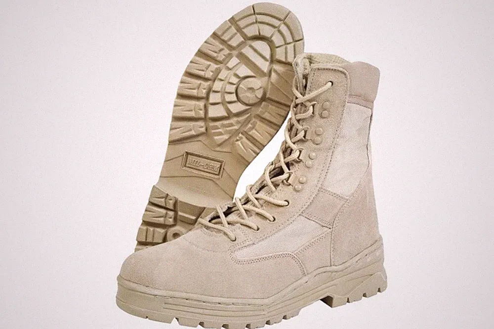 Milcom Desert Tactical Combat Boots Herren Army Patrol Military Cadet Boot BNIB
