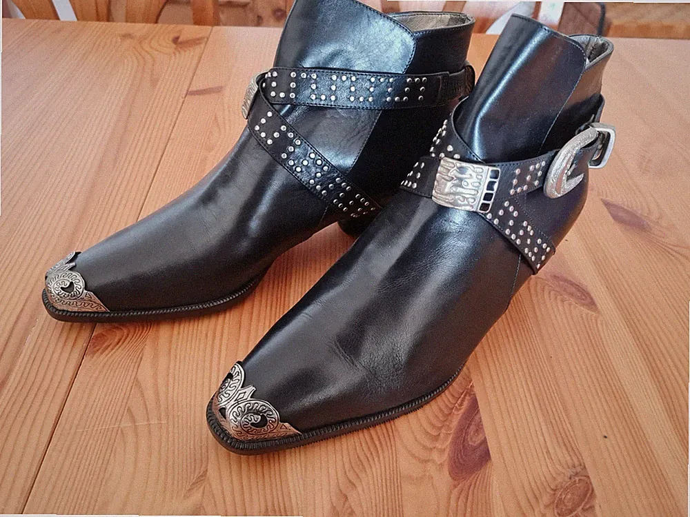 MIMA VENEZIA Cowboy Stiefeletten Gr. 38 ½, sehr hochwertig, wie NEU!!