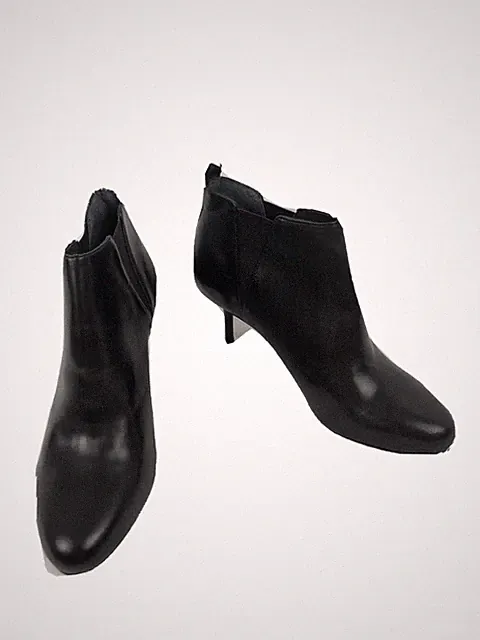 Minelli Stiefeletten mit Stilettoabsatz Glattleder schwarz - Größe 40 neuwertig