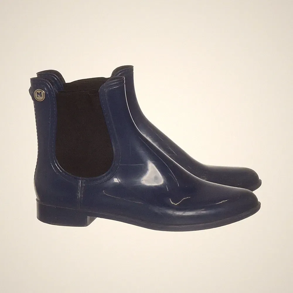 Missoni, Kurze Gummistiefel, Größe: 40, Blau, Damen #s34