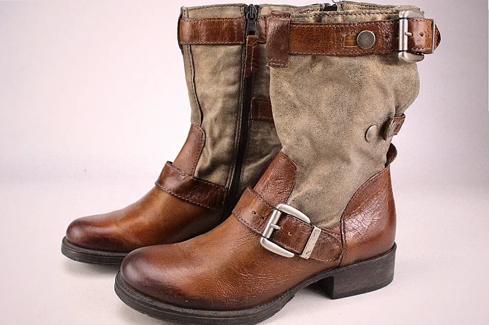 MJUS Gr.37 Damen Stiefel Stiefeletten Boots Herbst Winter WIE NEU