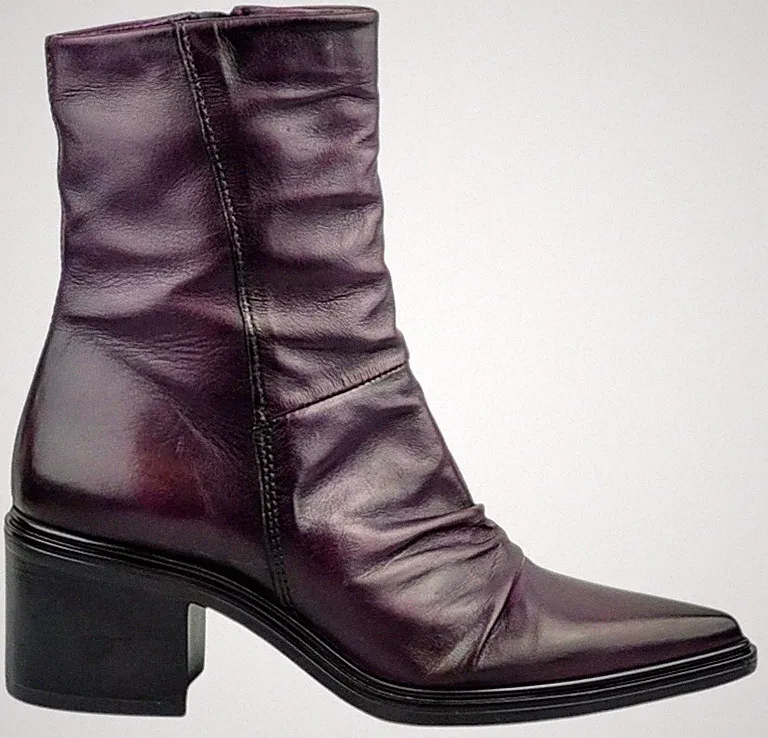 Mjus Stiefelette L39205 Purple Lila Damen Echtleder Schuhe