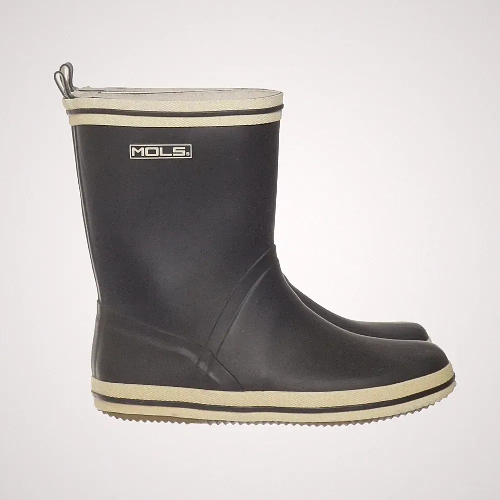 Mols, Gummistiefel, Größe: 39, Schwarz/Beige, Damen #0Xw