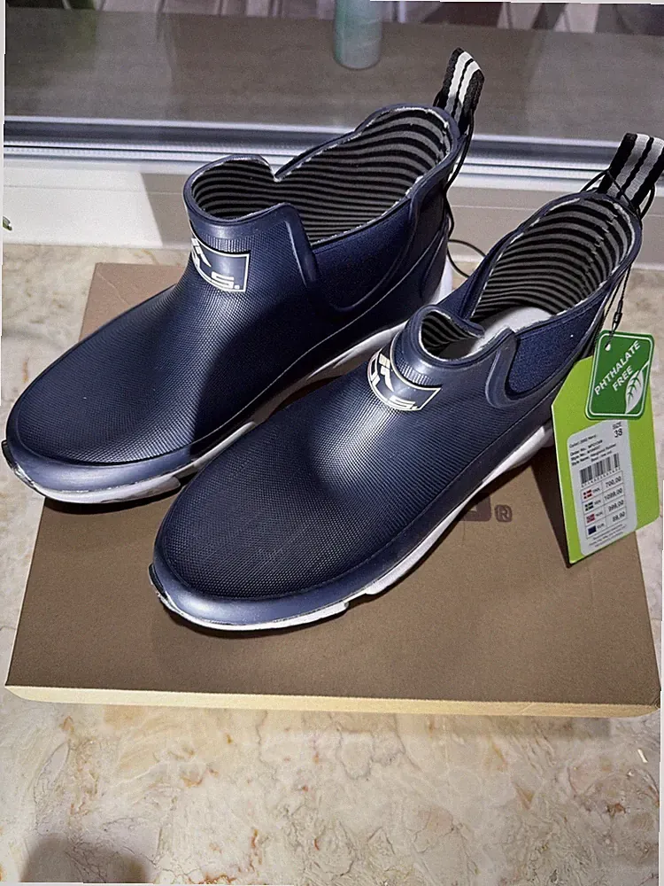 Mols Haugland Rubber Gummistiefel Gr. 38 Navy Boot-Low Cut. Neu mit Karton OVP