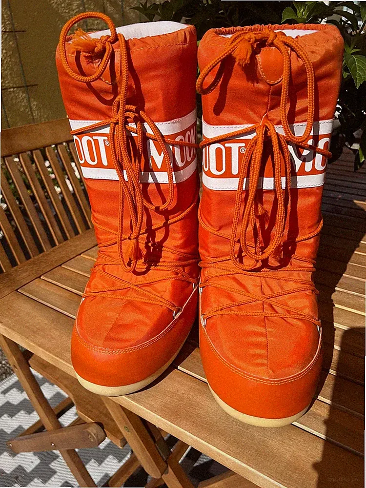 MOON BOOTS Größe 39-41 - Original - Orange