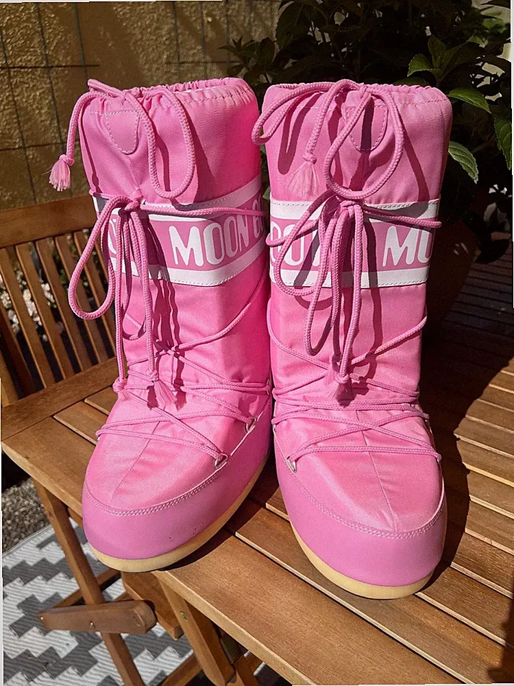 MOON BOOTS Größe 39-41 - Original - Rosa