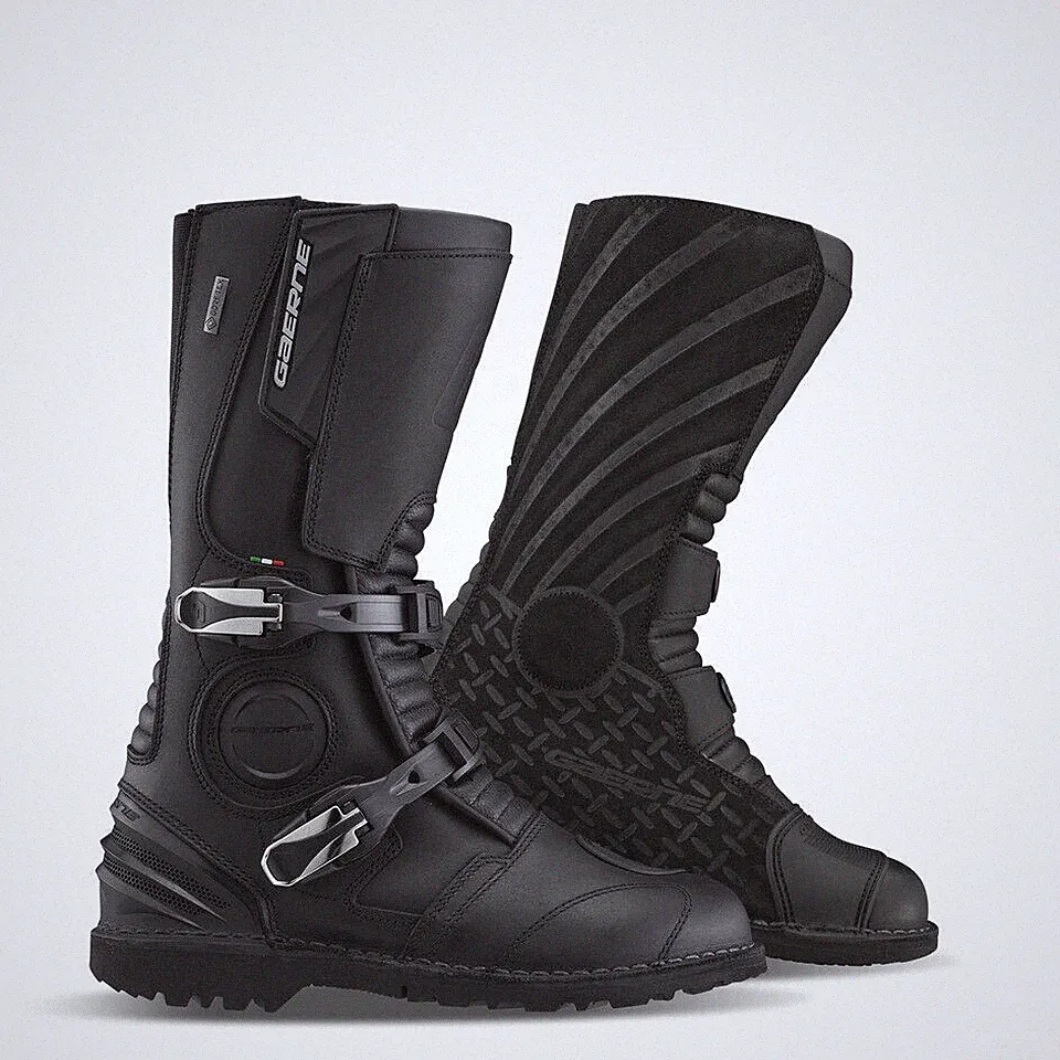 Motorrad Adventure Touring Stiefel GAERNE G-MIDLAND GORE-TEX black schwarz