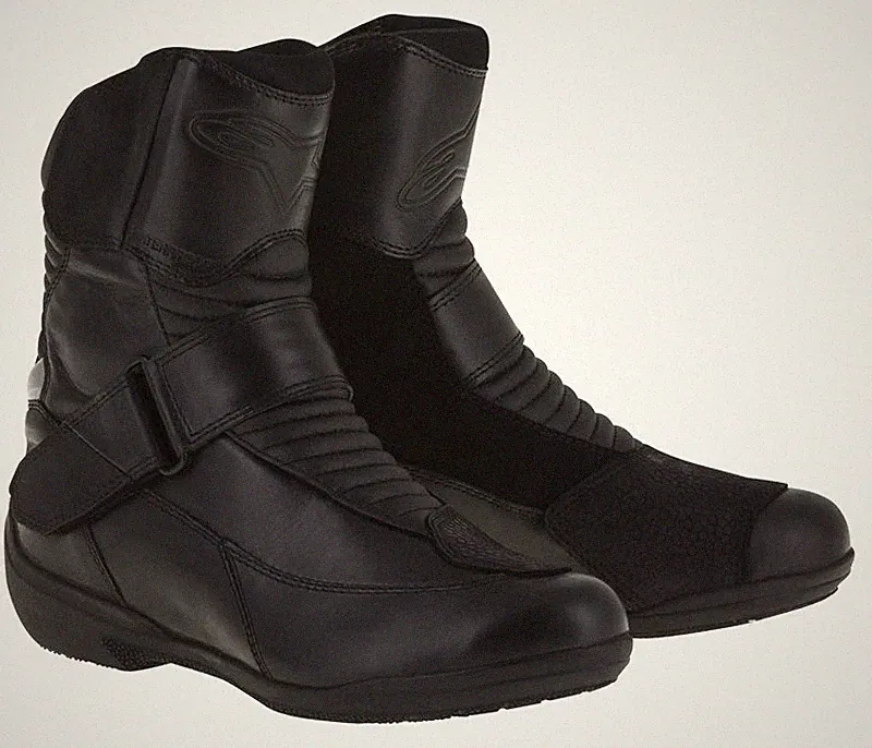 Motorrad Stiefel Alpinestars Stella Valencia WP schwarz Gr. 39