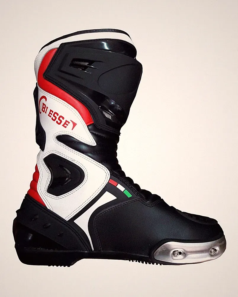 Motorradstiefel Racing Leder 39 40 41 42 43 44 45 46
