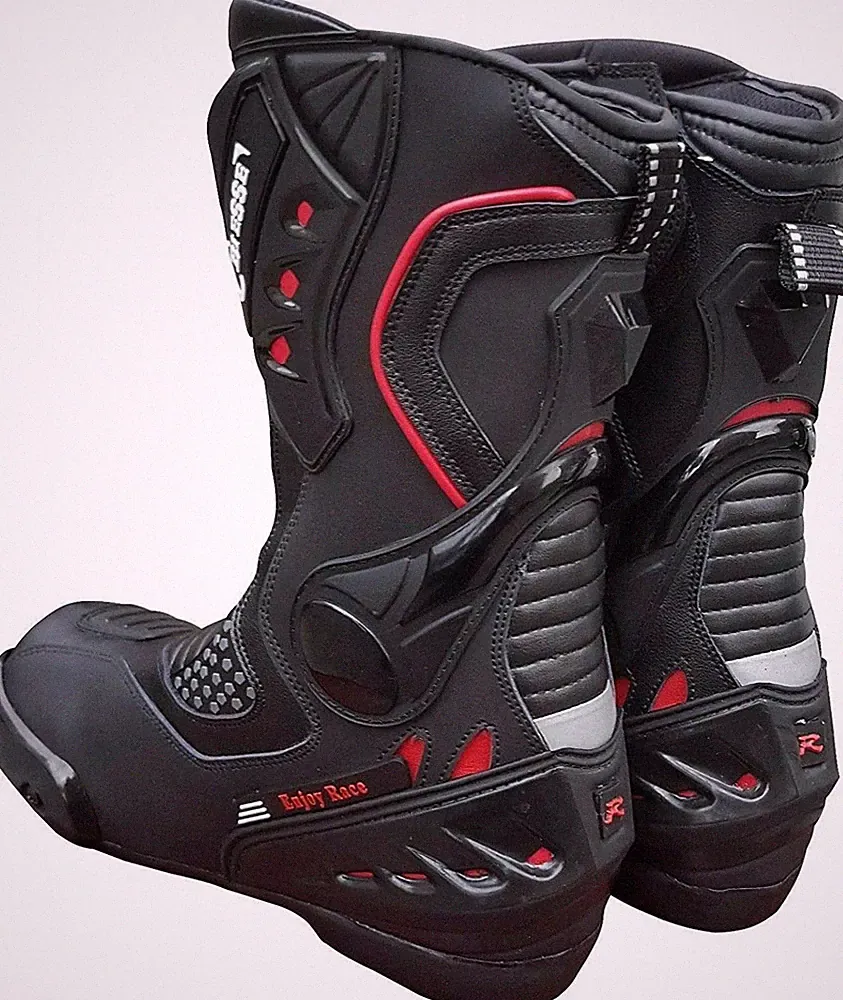 Motorradstiefel Racing Rennbahn Straße BIESSE 39 40 41 42 43 44 45 46 WASSERDICHT