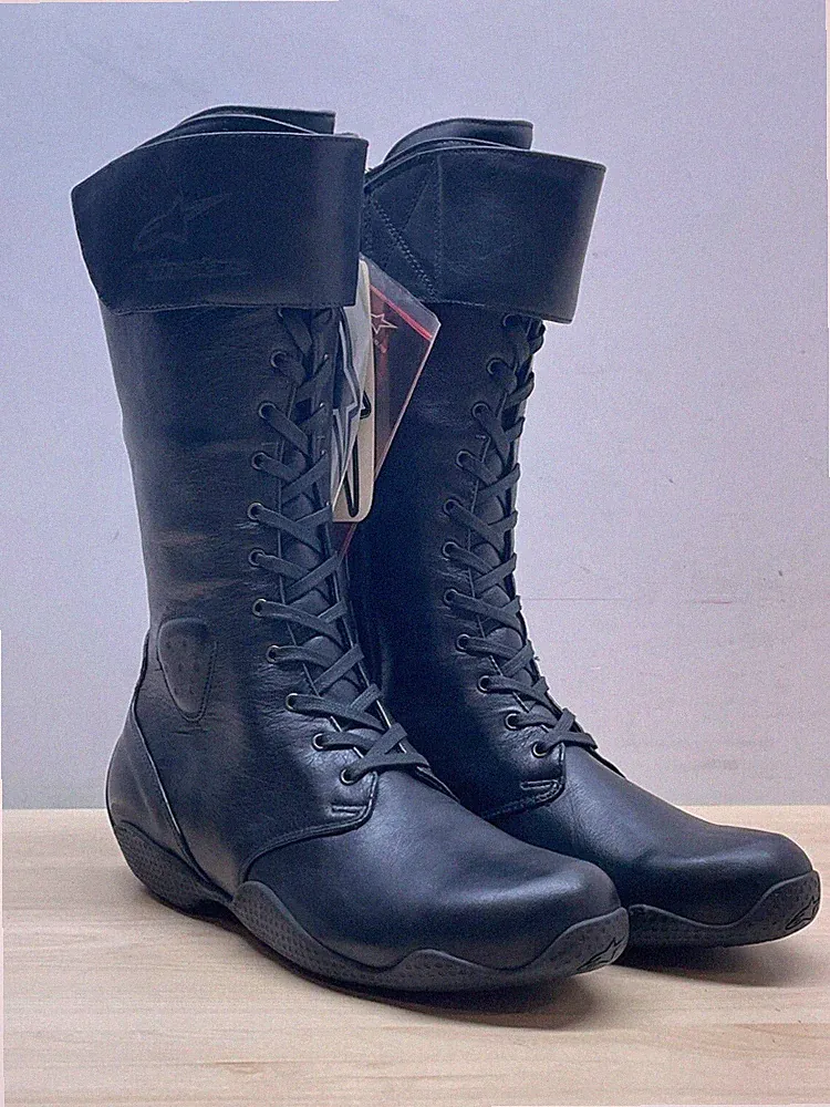 Motorradstiefel Straße Damen Leder Alpinestars Stella Armada Black Gr. 39 22