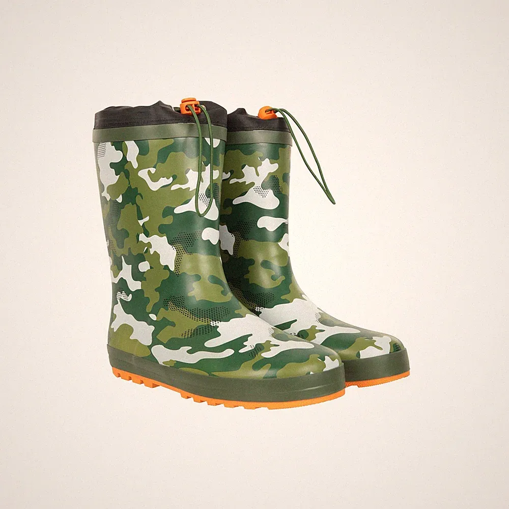 Mountain Warehouse - Kinder Gummistiefel, Tarnmuster (MW3551)