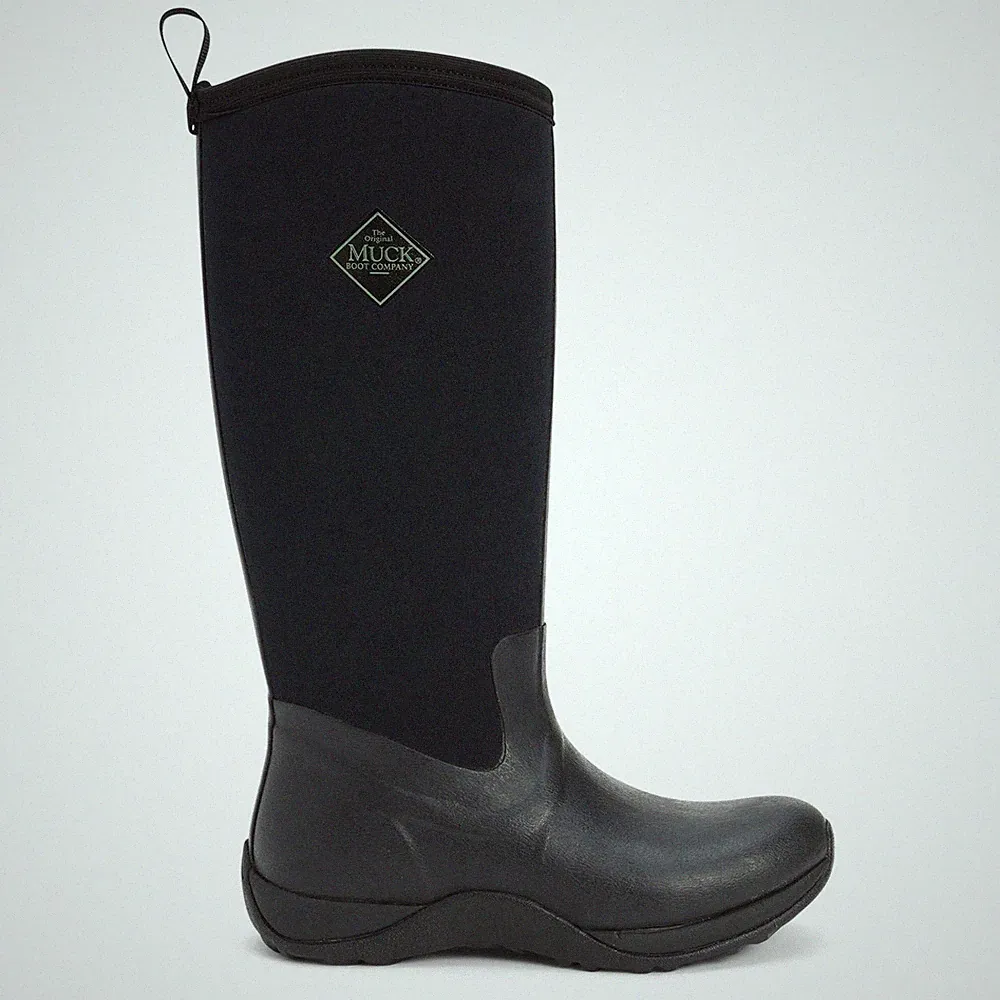 Muck Boots Arctic Adventure Damen Gummistiefel Cozy Wetter wasserdicht Schwarz