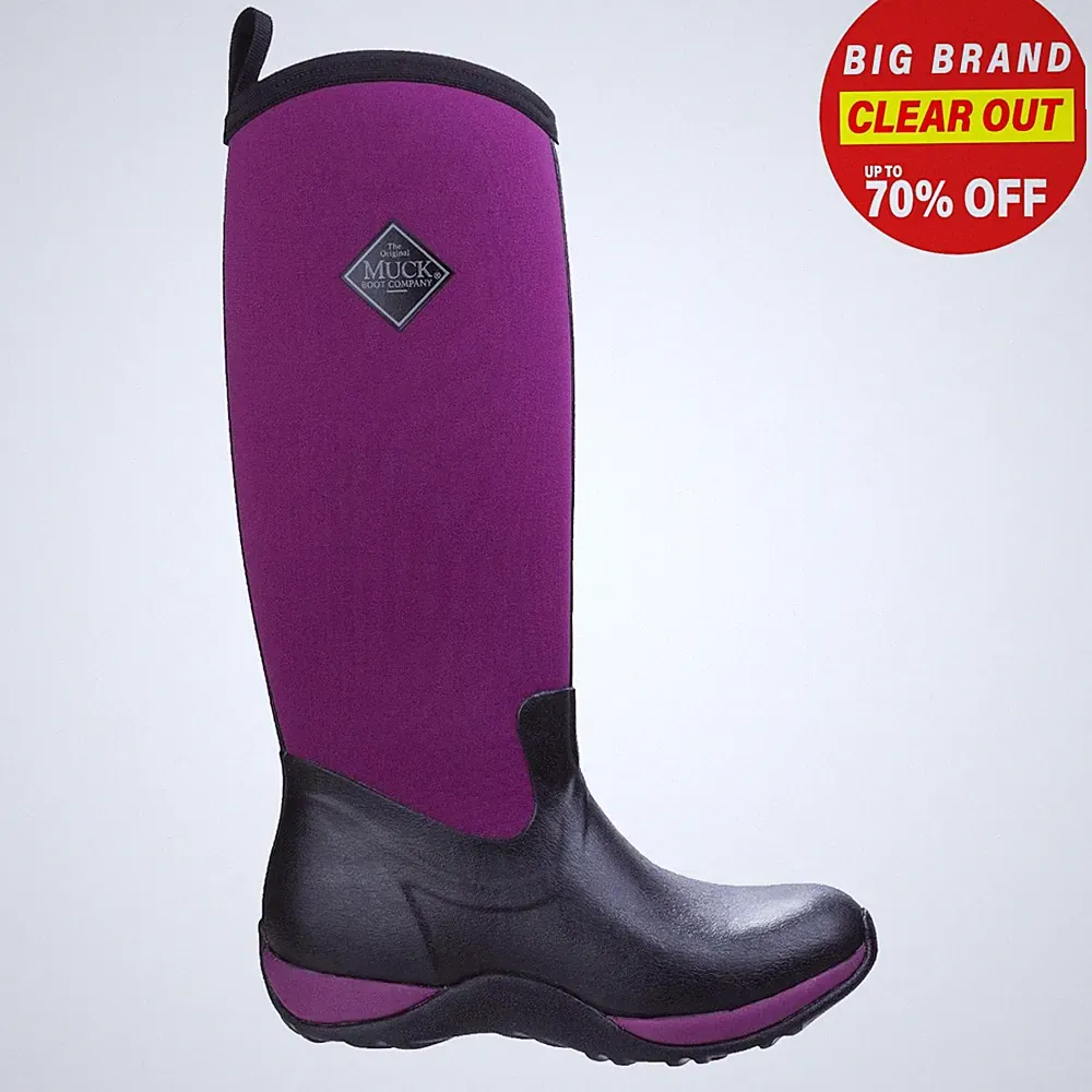 Muck Boots Arctic Adventure Damen Gummistiefel Wasserfest Outdoor Lila