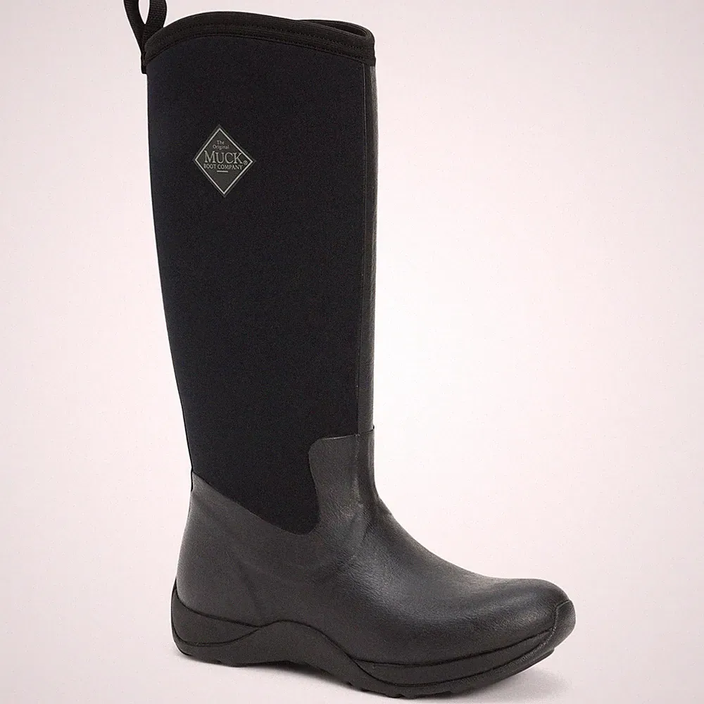 Muck Boots Arctic Adventure Schwarze Gummistiefel