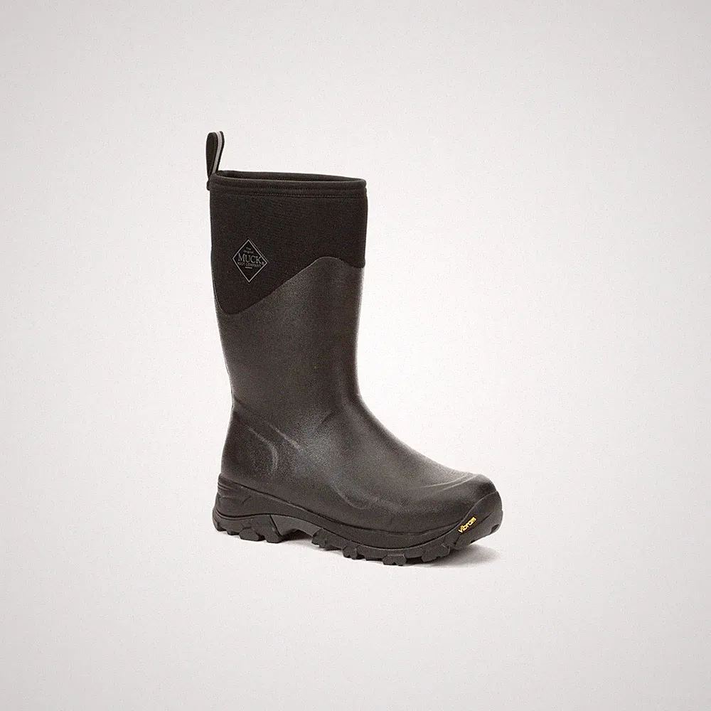 Muck Boots Arctic Ice Mid AGAT Gummistiefel Schwarz