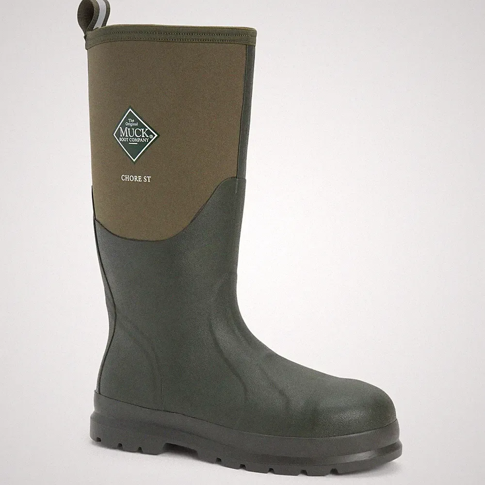 Muck Boots Chore Classic Hi Steel Cap Neopren Moos Gummistiefel