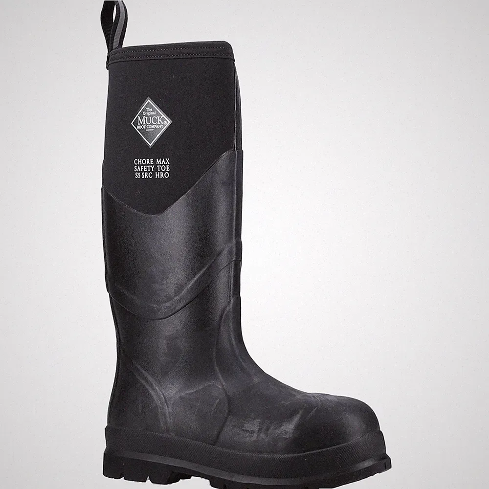 Muck Boots Chore Max S5 Gummistiefel in Schwarz