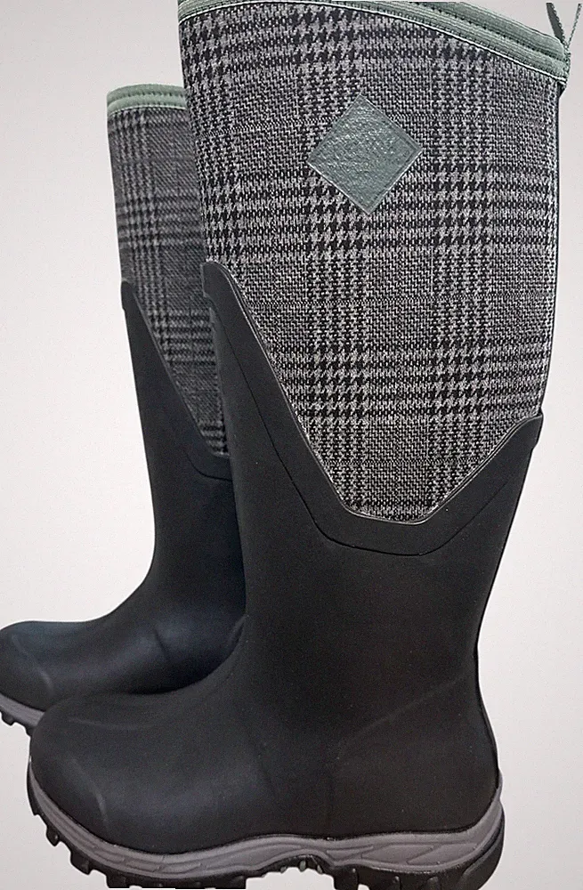 Muck Boots Damen Gummistiefel Arctic Sport II Karo EU38