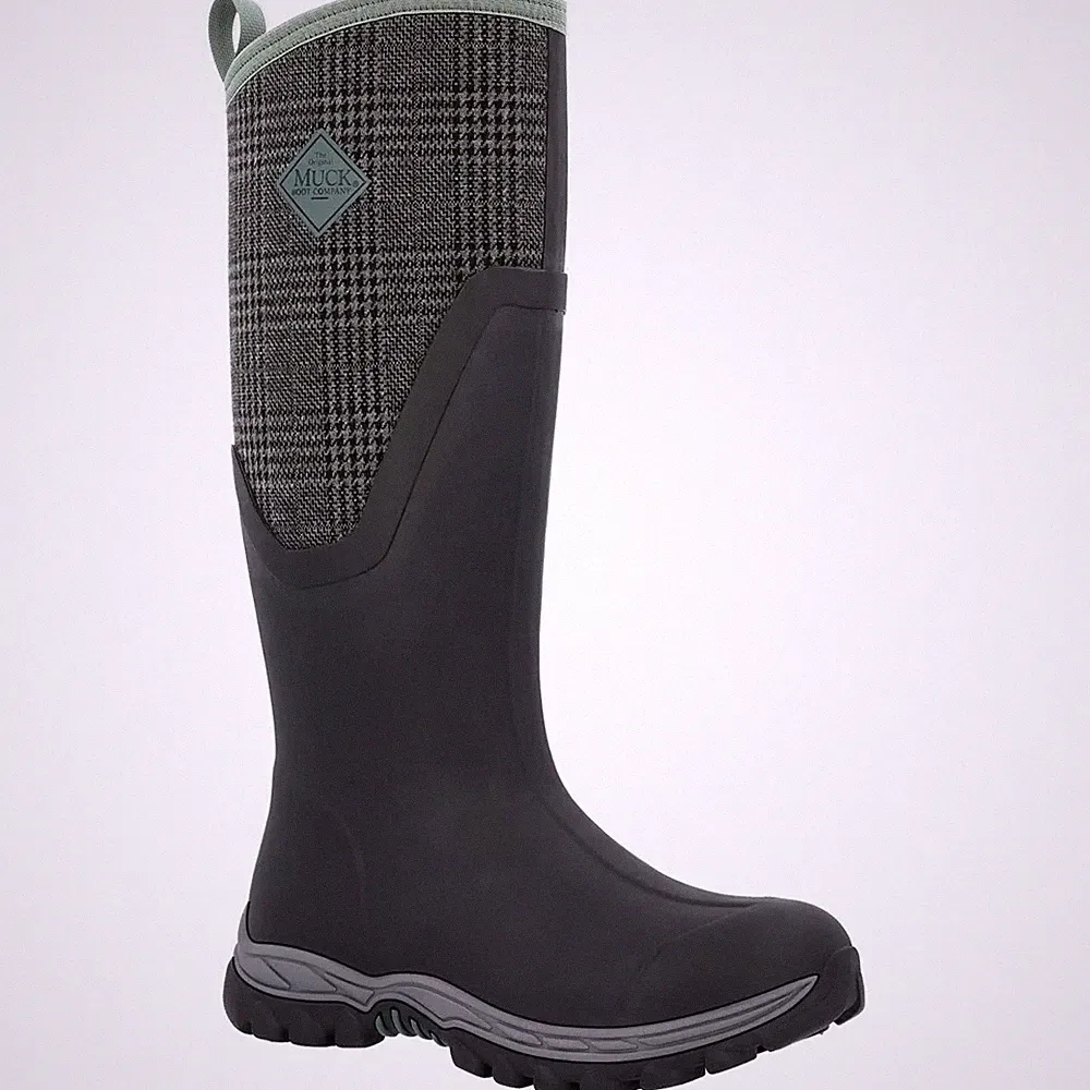 Muck Boots - Damen Gummistiefel "Arctic Sport II", Karo (FS10468)