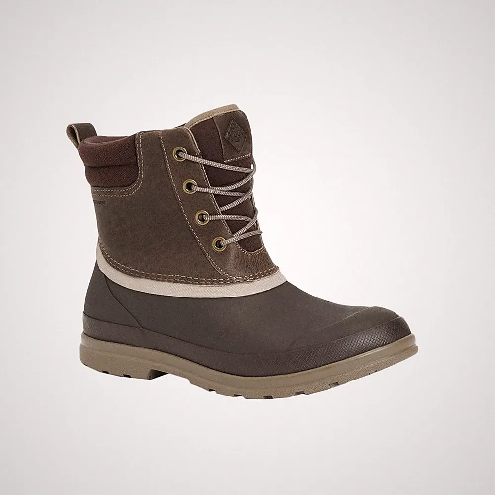 Muck Boots - Damen Gummistiefel "Originals Duck Lace", Leder (FS8753)
