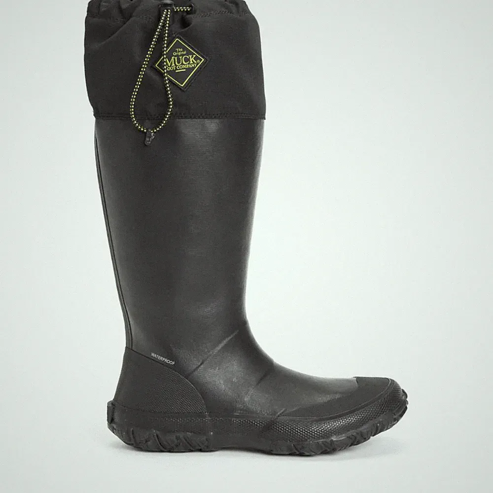 Muck Boots Men Forager Tall FOR-000 schwarz Größe 47 Wasserdichte Gummistiefel