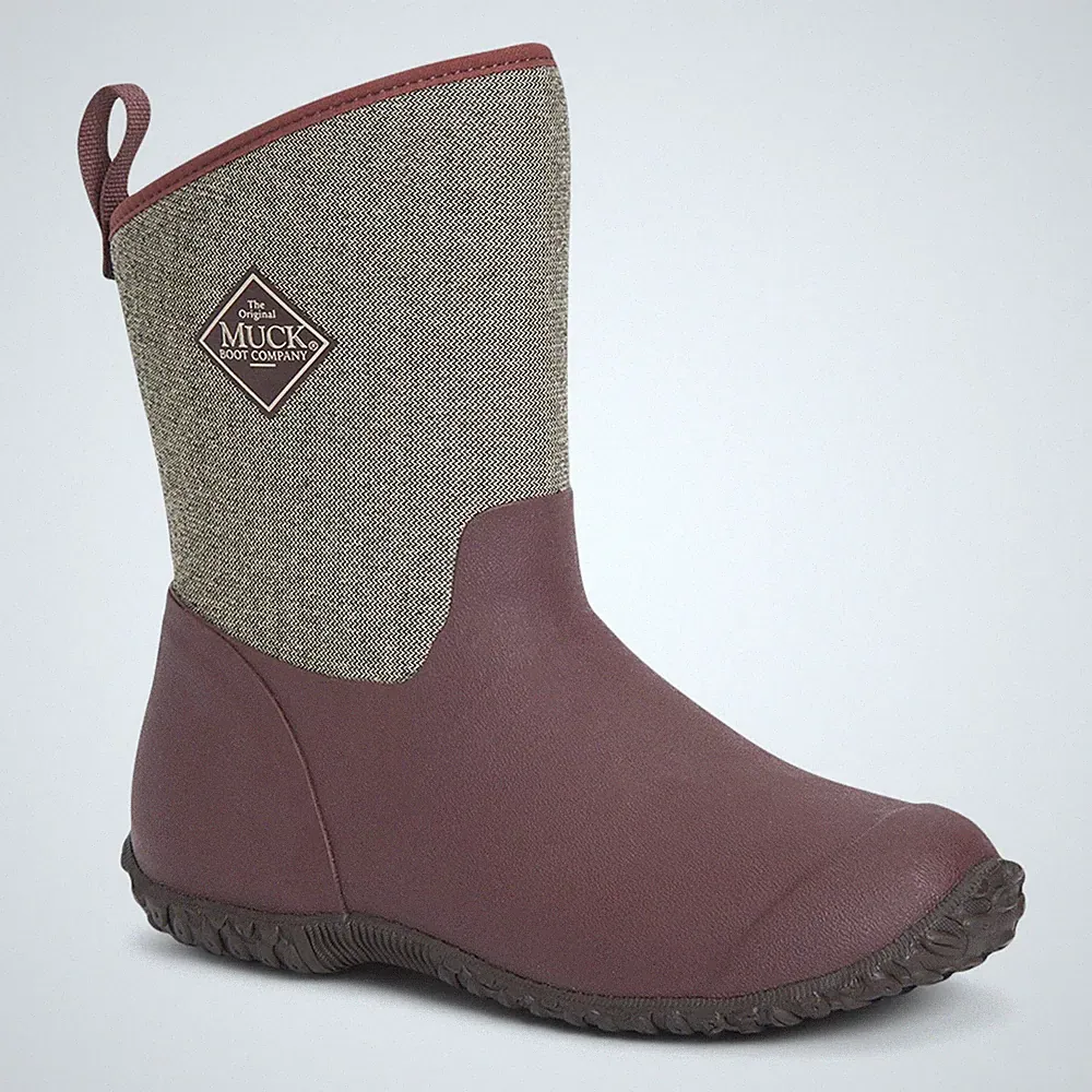 Muck Boots Muckster II Mid Gummistiefel Mit Rosinenmuster