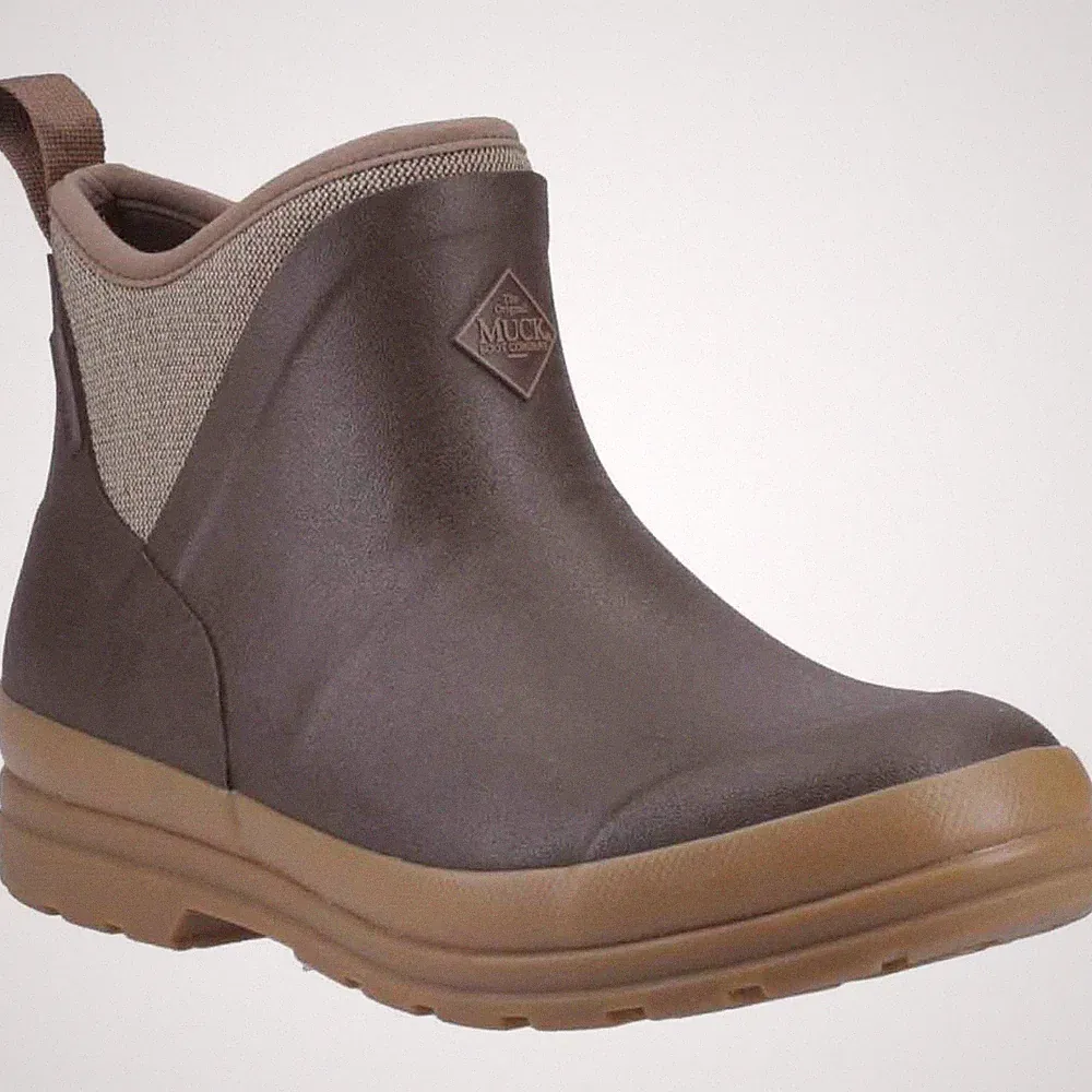 Muck Boots Originals Damen Gummistiefel in Braun/Hahnentrittmuster