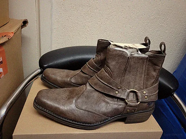 Mustang True Denim Cowboystiefel Größe UK 8